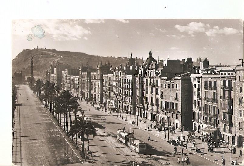 Postal 036534 : Barcelona. Paseo de Colon