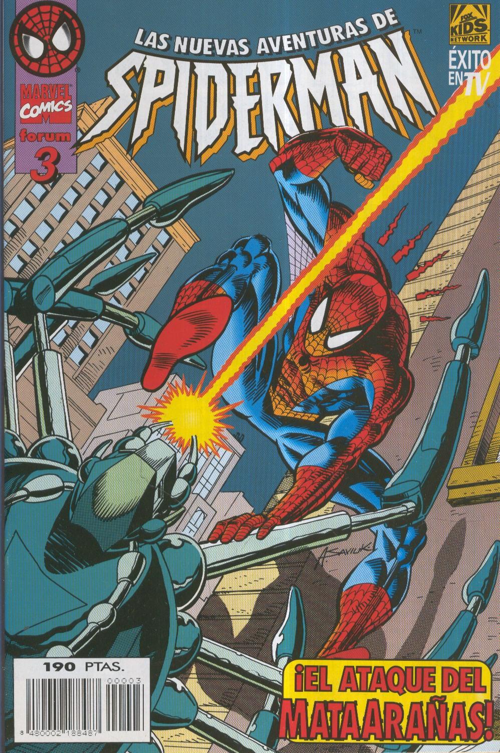 LAS NUEVAS AVENTURAS DE SPIDERMAN Numero 03: El mata arañas