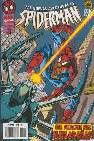 LAS NUEVAS AVENTURAS DE SPIDERMAN Numero 03: El mata arañas