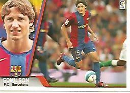 CROMO ALBUM LIGA DE FUTBOL 2007-2008: Edmilson (no 28) F.C. Barcelona