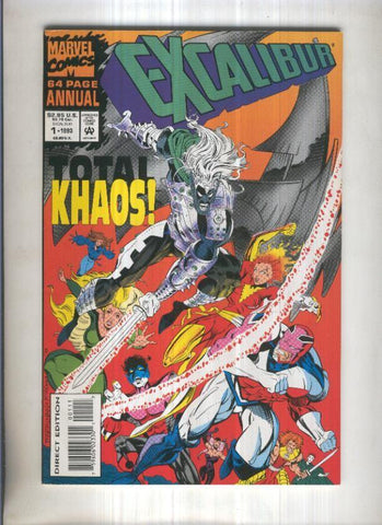 EXCALIBUR ANNUAL 1993 Vol.1: Total Khaos (Marvel 1993)