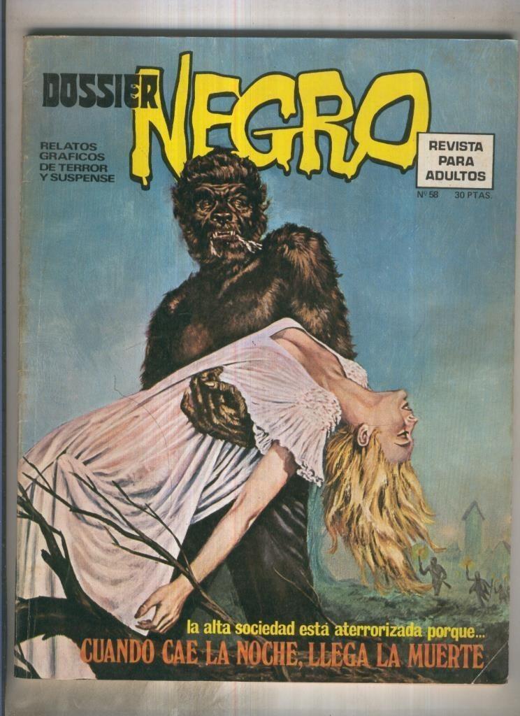 Dossier Negro numero 058 (tiene suelta las hojas)
