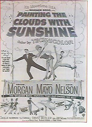 CROMO CINE 1885: PINTA LAS NUBES CON UNA SONRISA