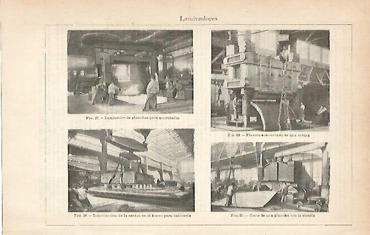 LAMINA ESPASA 8947: Maquinaria con laminadores