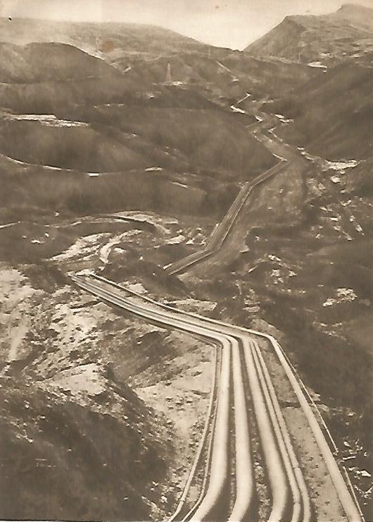 LAMINA GEOGRAFIA 0024: Pipelines u oleoductos del Golfo Persico