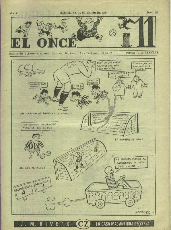 El Once revista deportiva numero 269