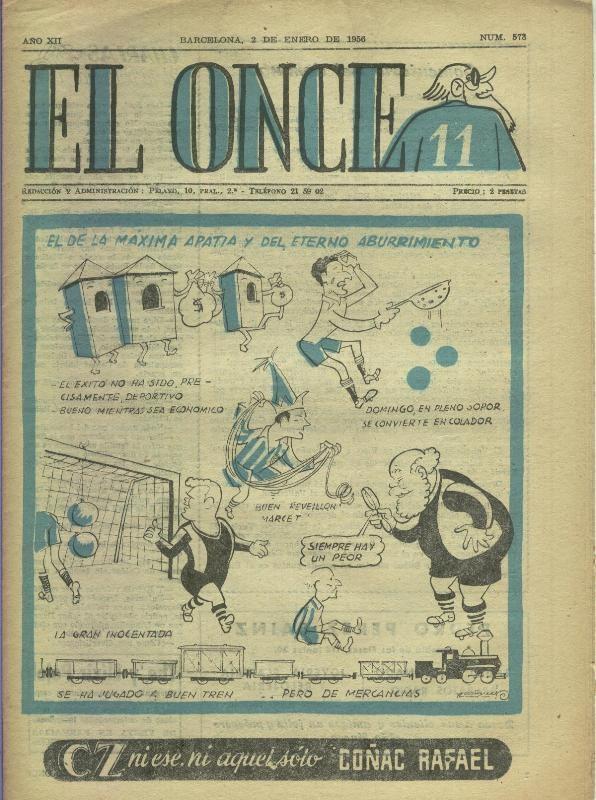 El Once revista deportiva numero 573