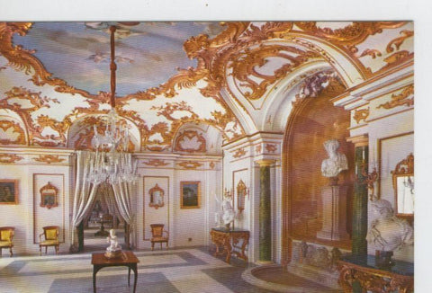 Postal 006714: Salon de la Reina Cristina, la granja de san ildefonso, segovia