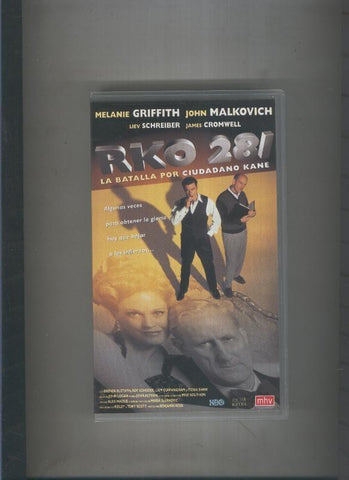 Video VHS: RKO 281 la batalla por ciudadano Kane