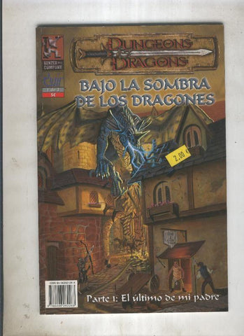 Dungeos and dragons: Bajo la sombra de los dragones numero 1 