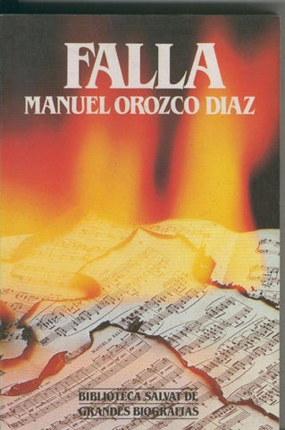 Biblioteca Salvat de Grandes Biografias numero 031: Manuel de Falla