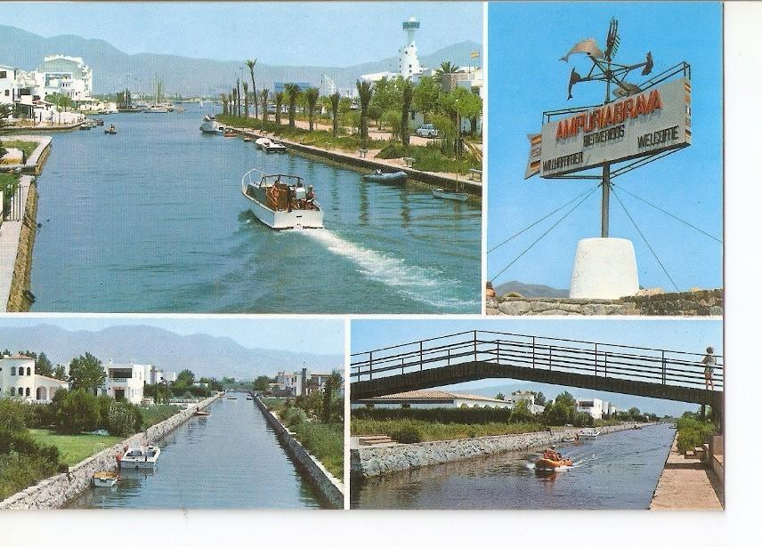 Postal 033315 : Ampuriabrava. Canal principal y zonas residenciales