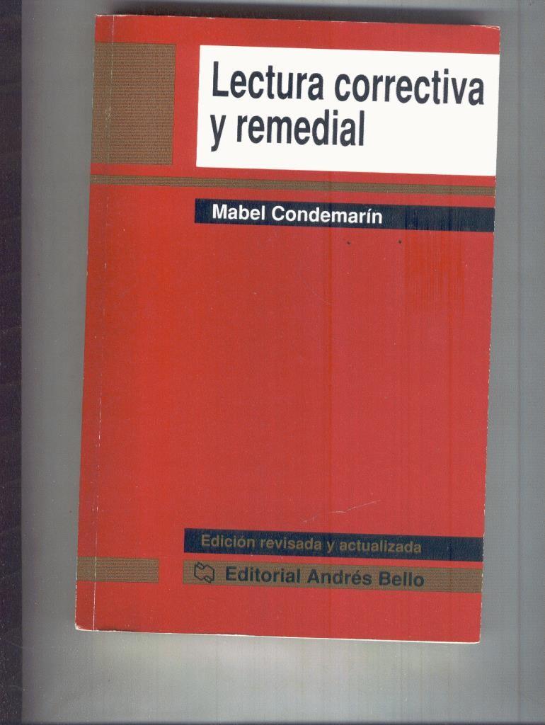 Lectura correctiva y remedial