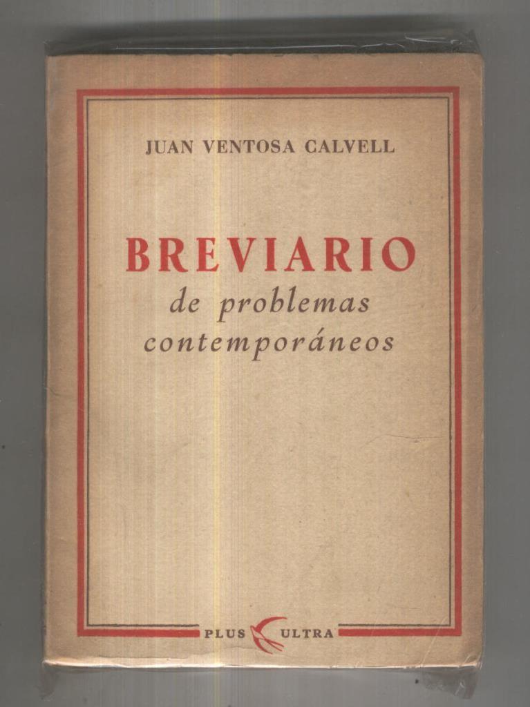 Breviario de problemas contemporaneos