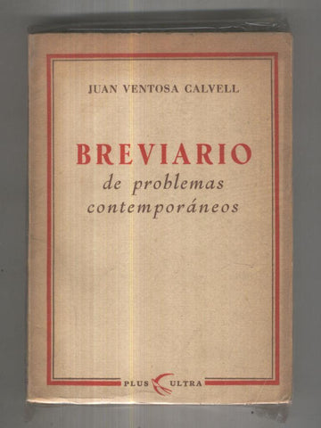 Breviario de problemas contemporaneos