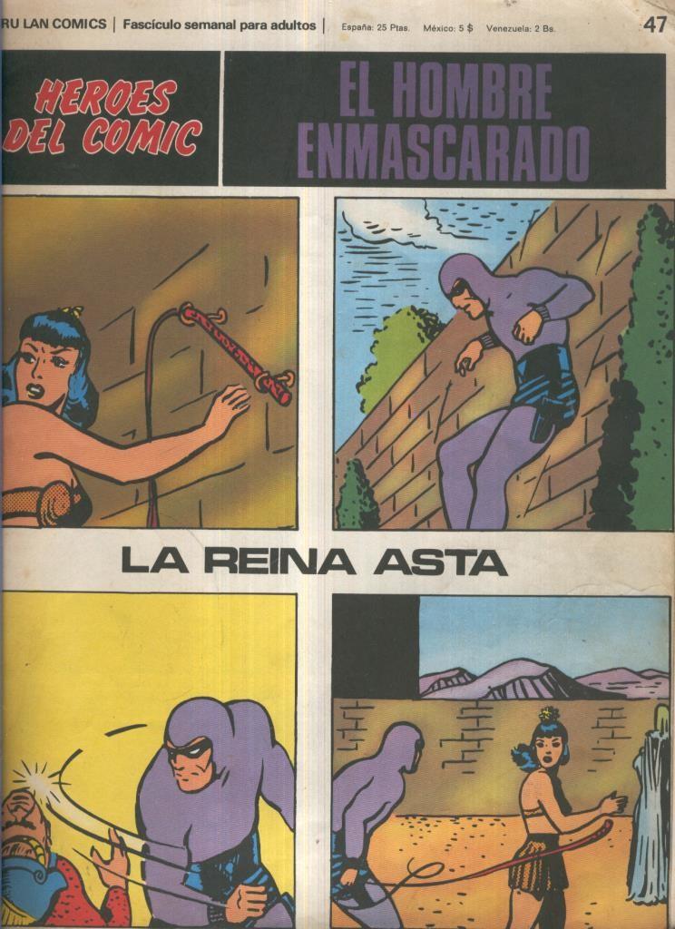 El hombre enmascarado de Burulan numero 47: La reina Asta