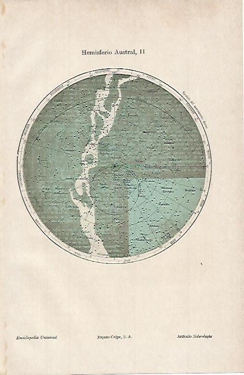 LAMINA ESPASA 754: Hemisferio Austral