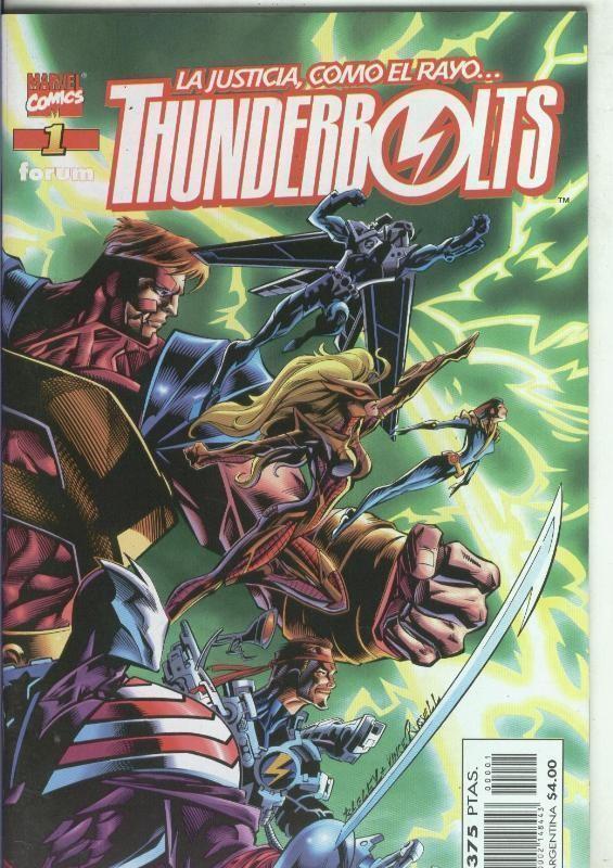 Thunderbolts volumen 1 numero 01 (subrayado parte del credito)
