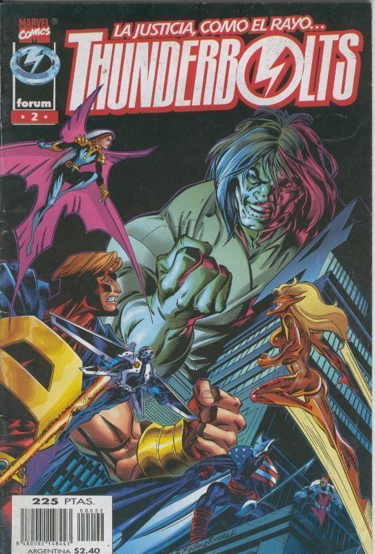 Thunderbolts volumen 1 numero 02 (subrayado parte del credito)