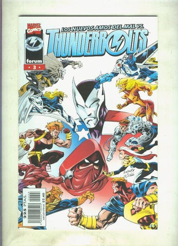 Thunderbolts volumen 1 numero 03 (subrayado parte del credito)