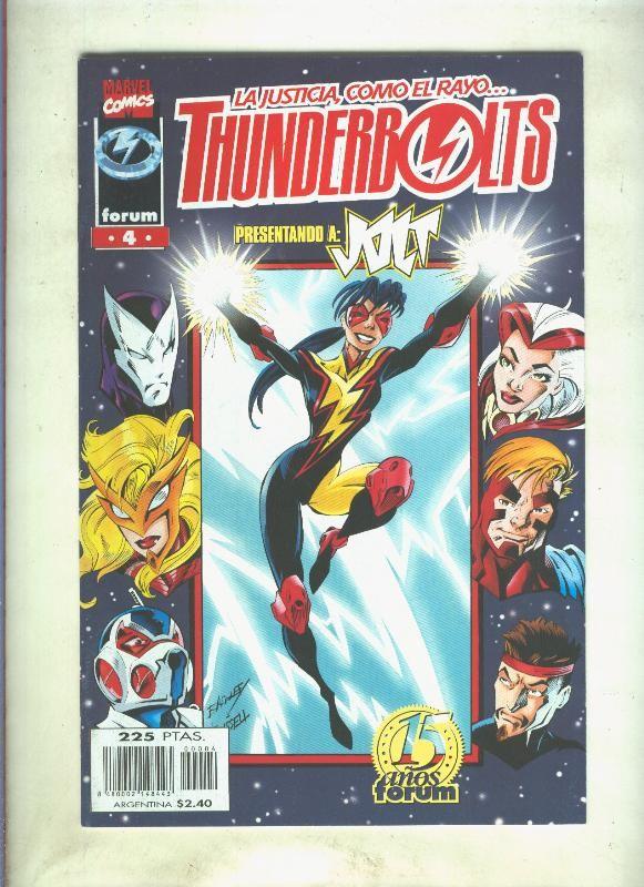 Thunderbolts volumen 1 numero 04 (subrayado parte del credito)