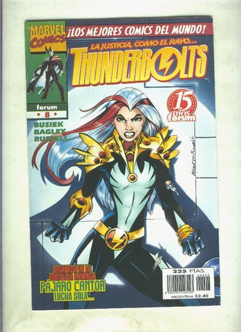 Thunderbolts volumen 1 numero 08: Pajaro cantor