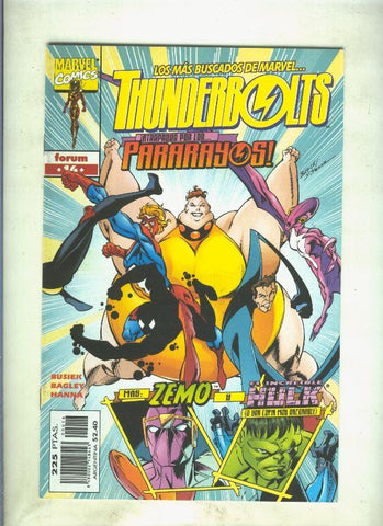 Thunderbolts volumen 1 numero 16: Rayos y truenos