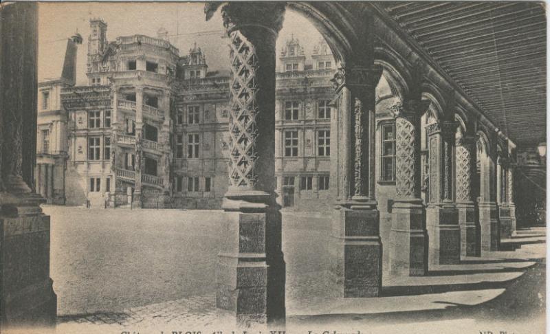 Postal castillos numero 097: Chateau de Blois