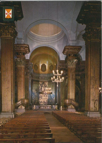 Postal 6938: Interior catedral de Vic