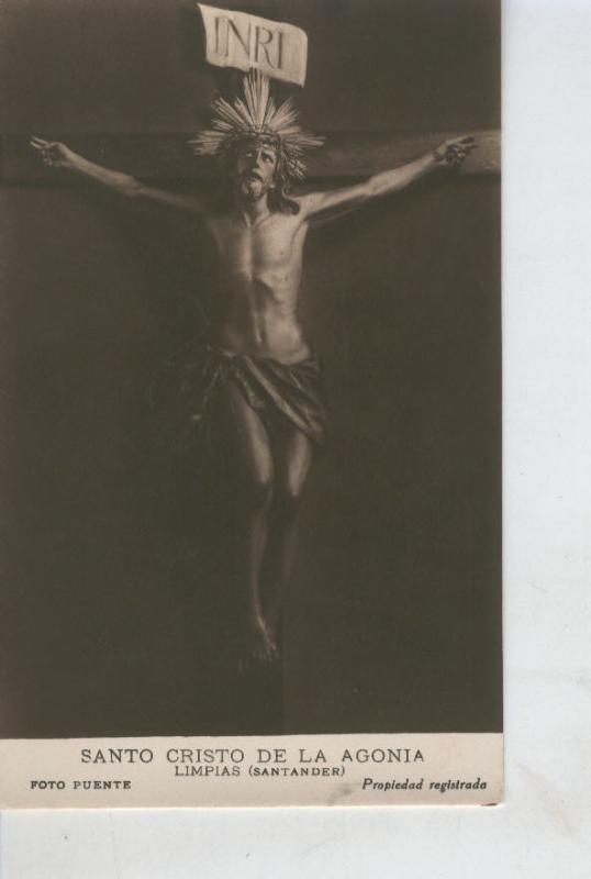 Postal B/N 0440 : Santo Cristo de la Agonia, Limpias, Santander