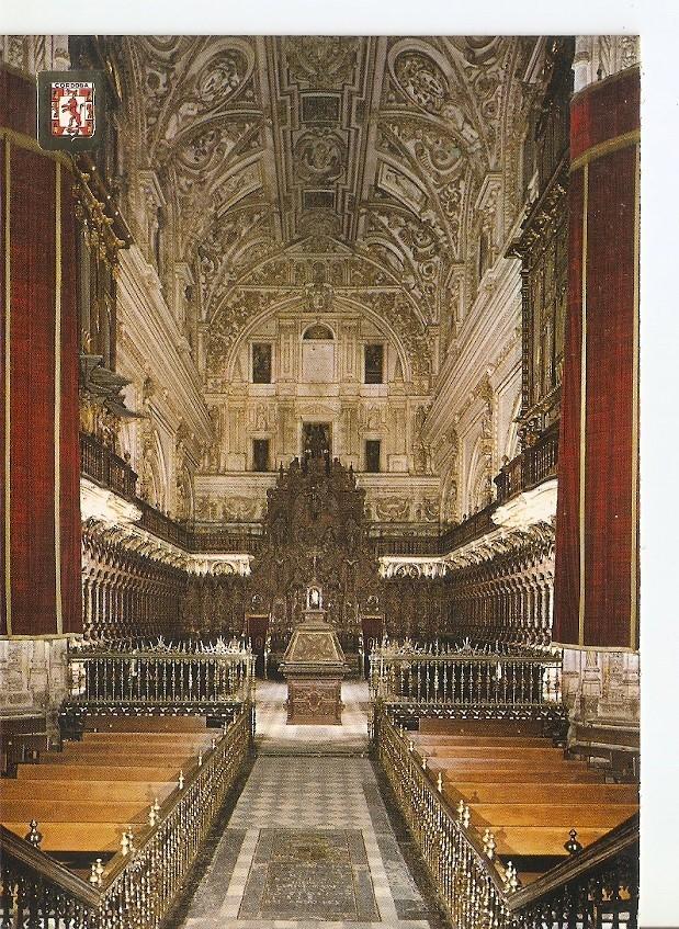 Postal 043060 : Cordoba. Mezquita-Catedral. Coro