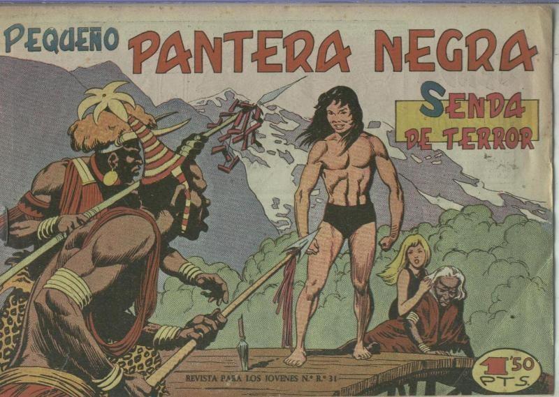 Pequeño Pantera Negra numero 126: Senda de terror