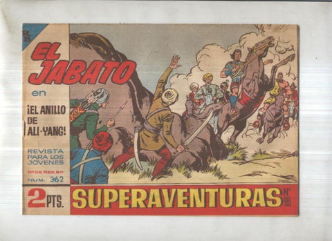 Bruguera: El Jabato numero 362: El anillo de Ali-Yang