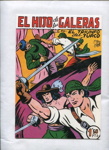 Facsimil:  El hijo de las galeras numero 09:El triunfo del turco