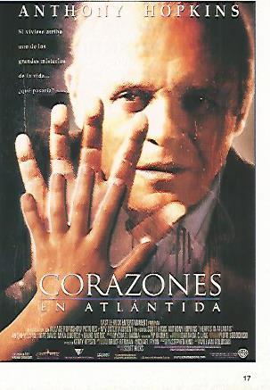 CROMO CINE 1307: CORAZONES EN ATLANTIDA