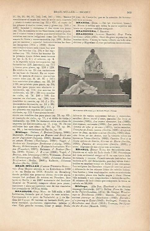 LAMINA ESPASA 11697: Monumento a Brahms en Viena