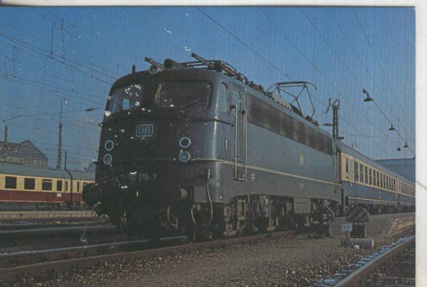 Postal 013866: Tren  Lokomotiven 110 316-7 im dezember 1977