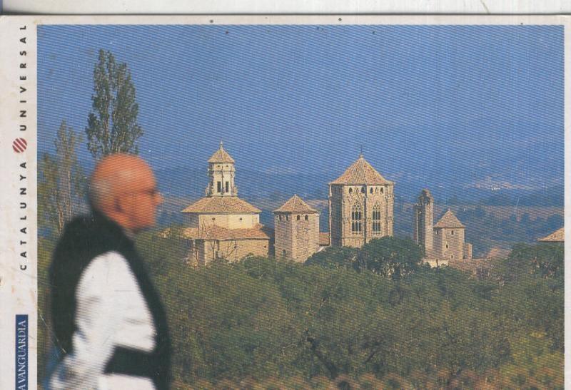Postal 005721 : Vista conjunto Monasterio de Poblet