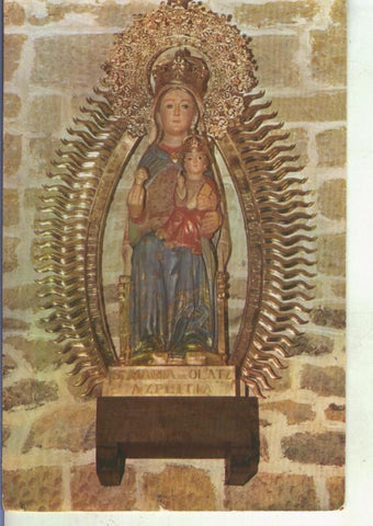 Postal 014281: Virgen Santa Maria de Olatz, Azpeitia