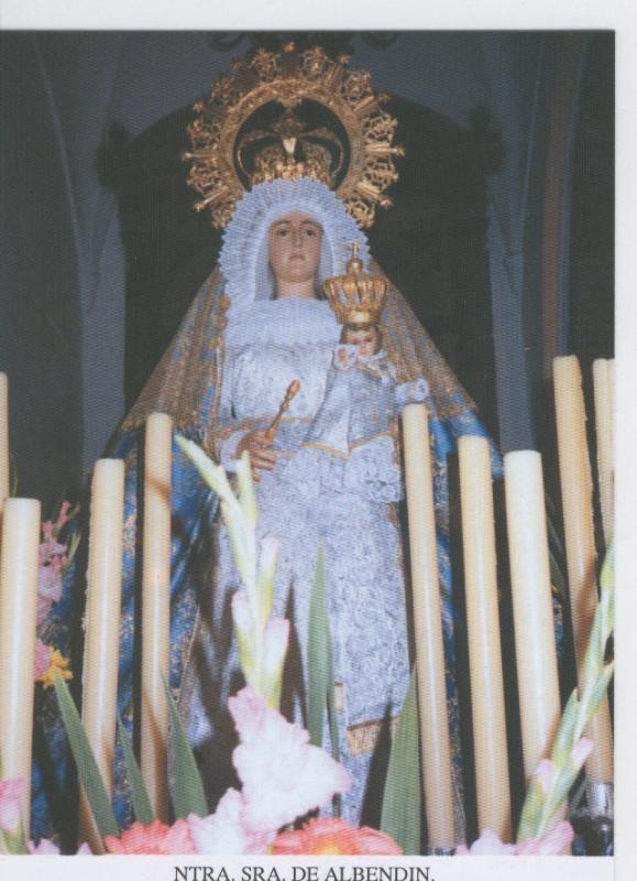 Postal 015492: Virgen Nuestra Señora de Albendin