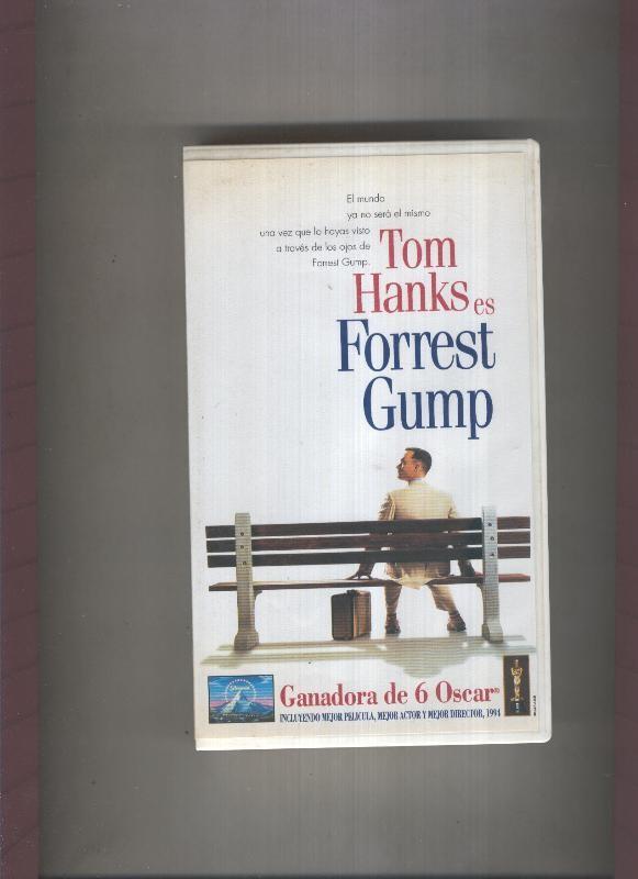 Video VHS: Forrest Gump con Tom Hanks