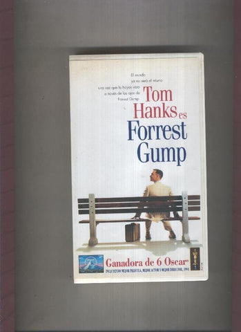 Video VHS: Forrest Gump con Tom Hanks