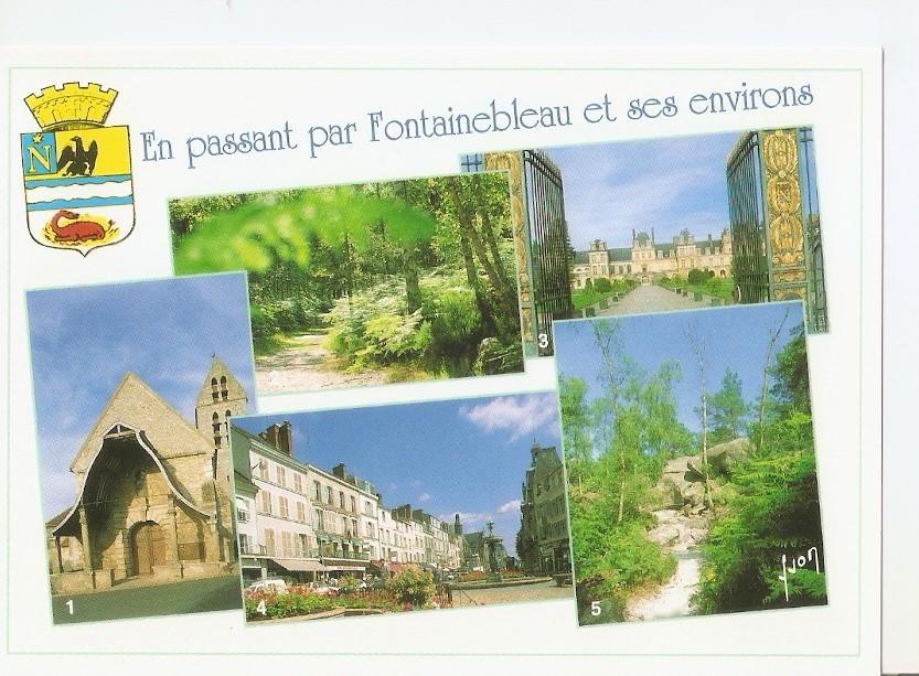 Postal 033020 : Fontainebleau et ses environs (Seine et Marne). Couleurs et Lumiere de France