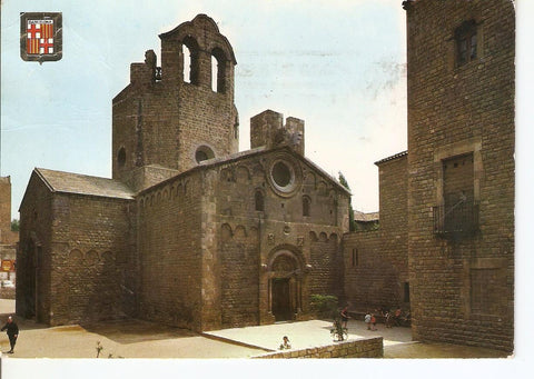 Postal 037777 : Barcelona romanica. Iglesia Romanica de San Pablo del Campo (Siglo XII)