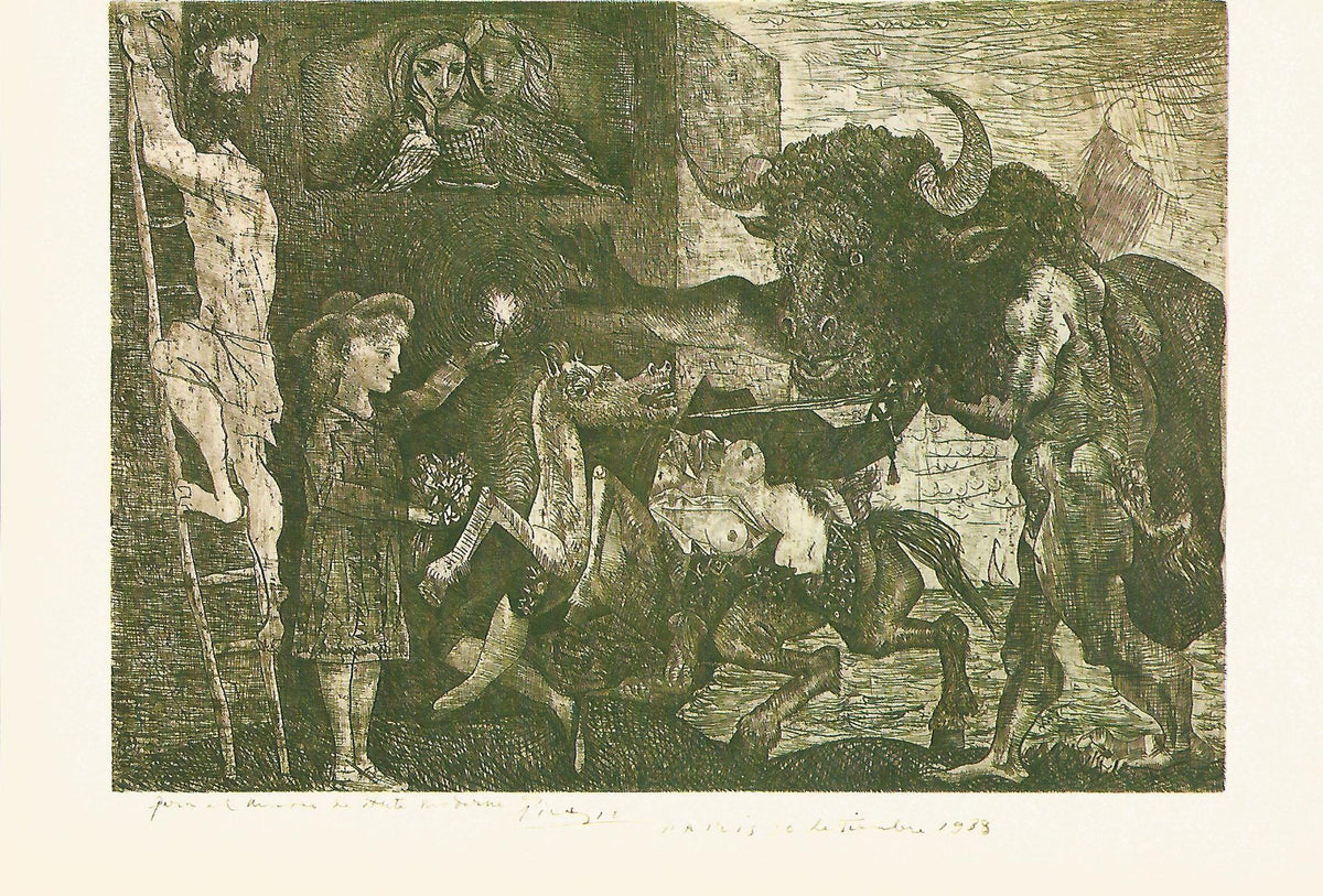 Lamina 069: Picasso. La Minotauromaquia