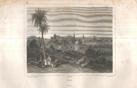 LAMINA/GRABADO 20: Vista de DAMASCO
