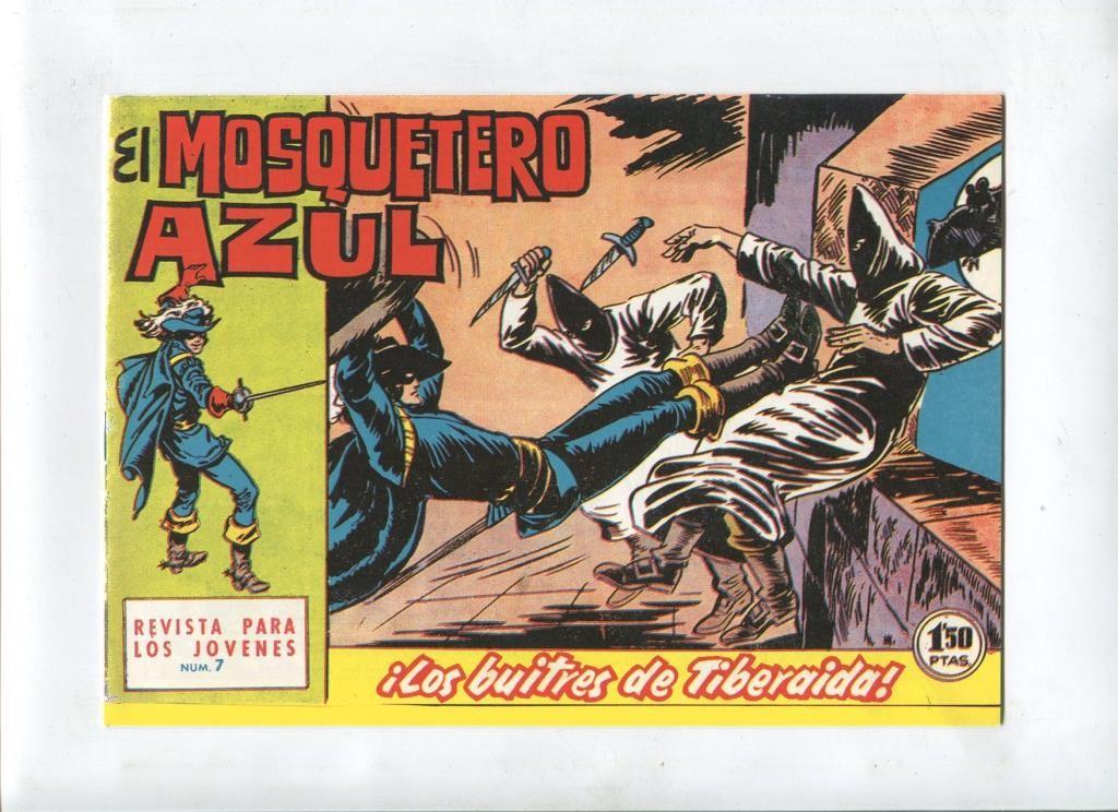 Facsimil: El Mosquetero Azul numero 07: Los buitres de Tiberaida