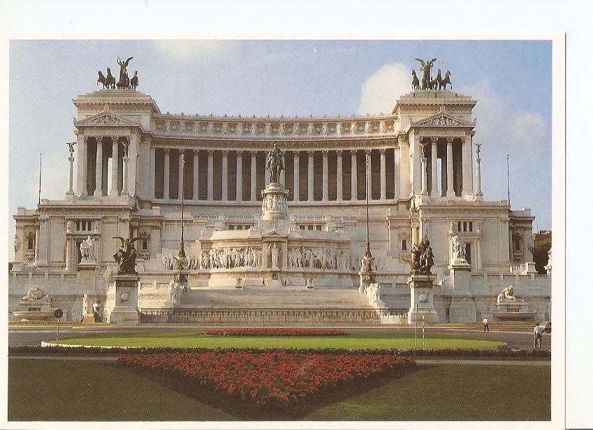 Postal 043511 : Roma. Place Venezia: Monument a Victor Emanuel II