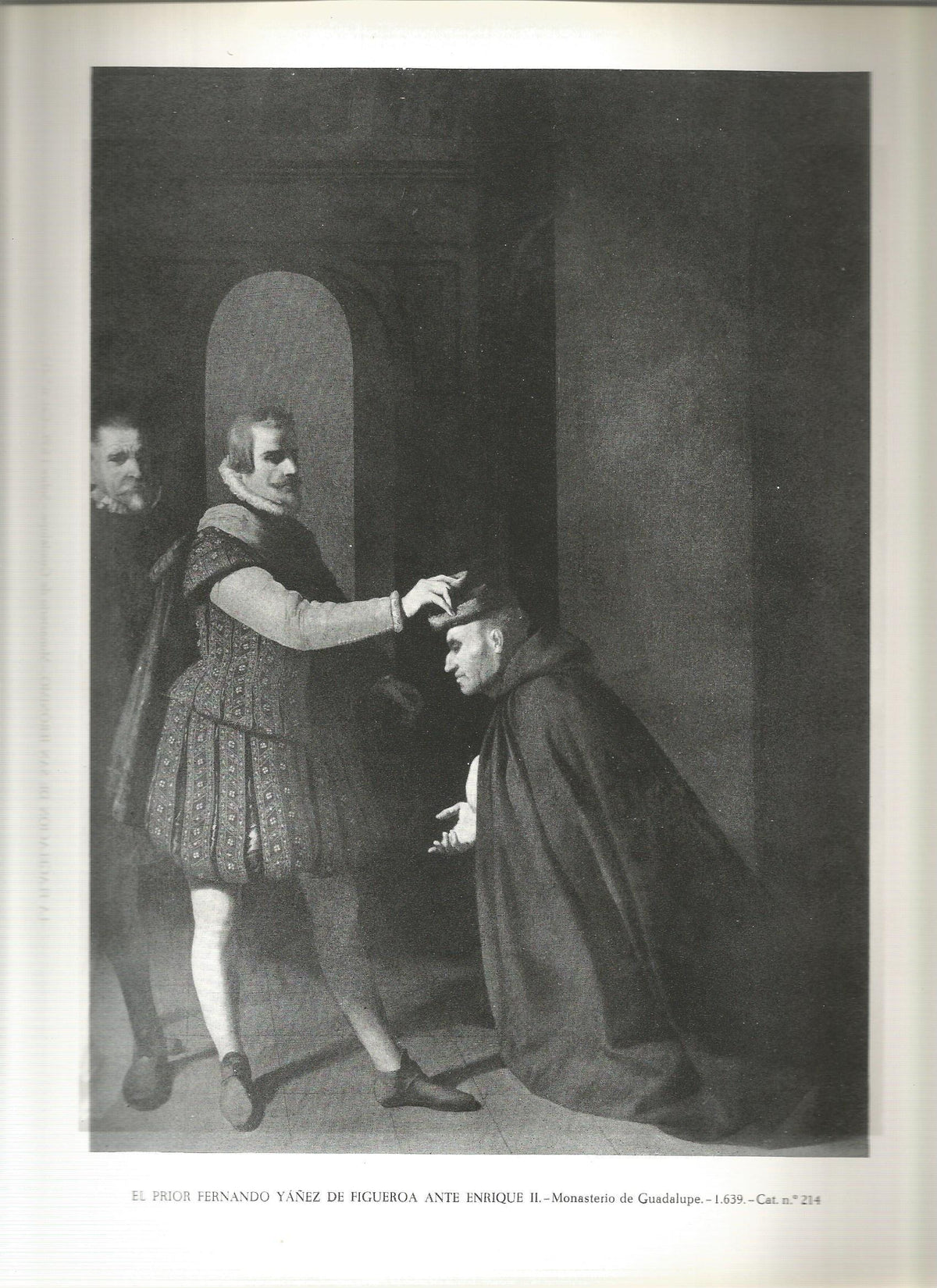 Lamina 048: Zurbaran. El Prior Fernando Yañez de Figueroa ante Enrique II