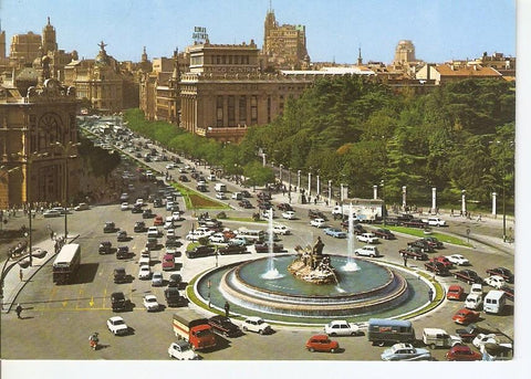 Postal 044853 : Madrid. Calle de Alcala y la Cibeles